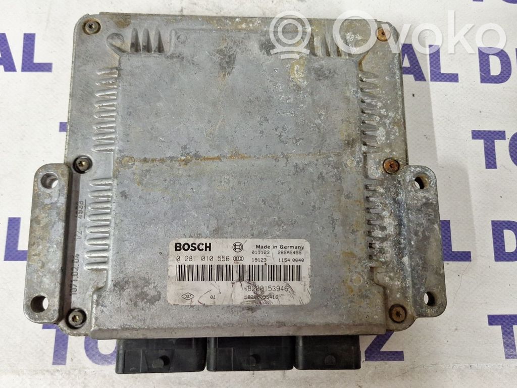 Engine control unit/module   8200153946,0281010556,28SA5455