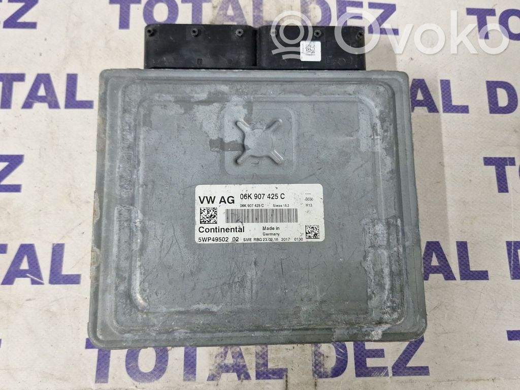 Engine control unit/module   06K907425C,5WP4950202