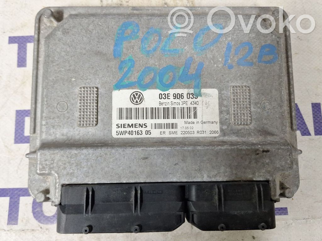 Volkswagen Polo Unitate/modul de control motor 