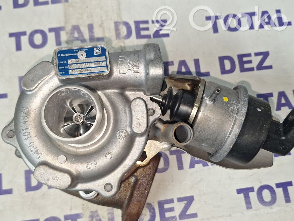 Opel Corsa D Turbina 