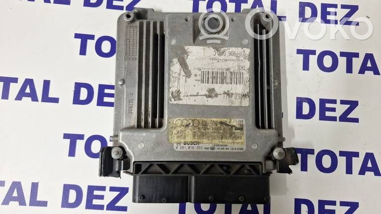 Engine control unit/module   0281016353,1039S39394,9610906380