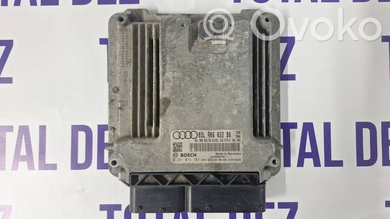 Engine control unit/module   03L906022BQ,0281014707