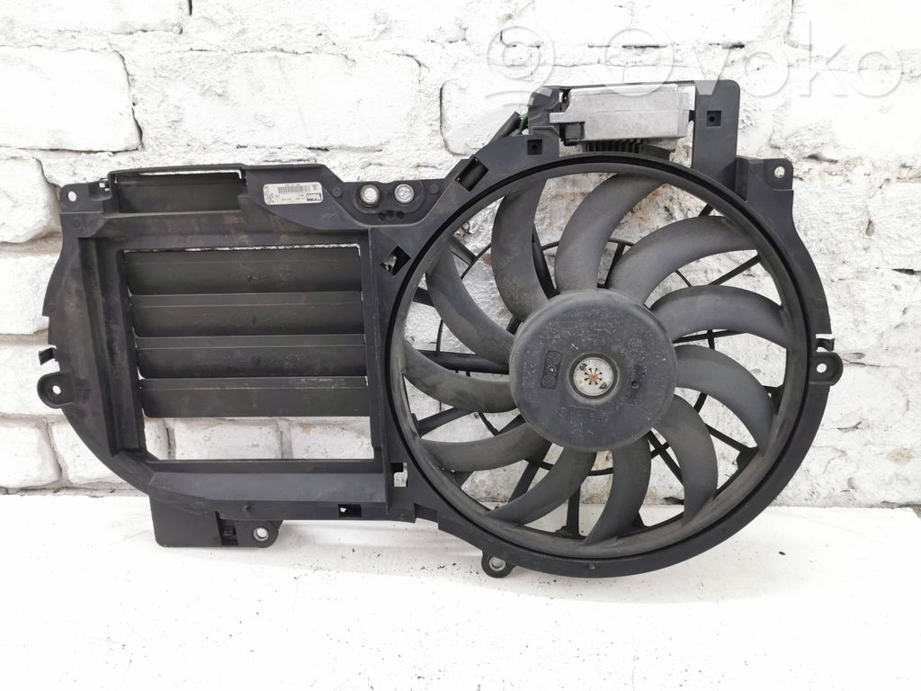 Audi A6 S6 C6 4F Elektrinis radiatorių ventiliatorius 