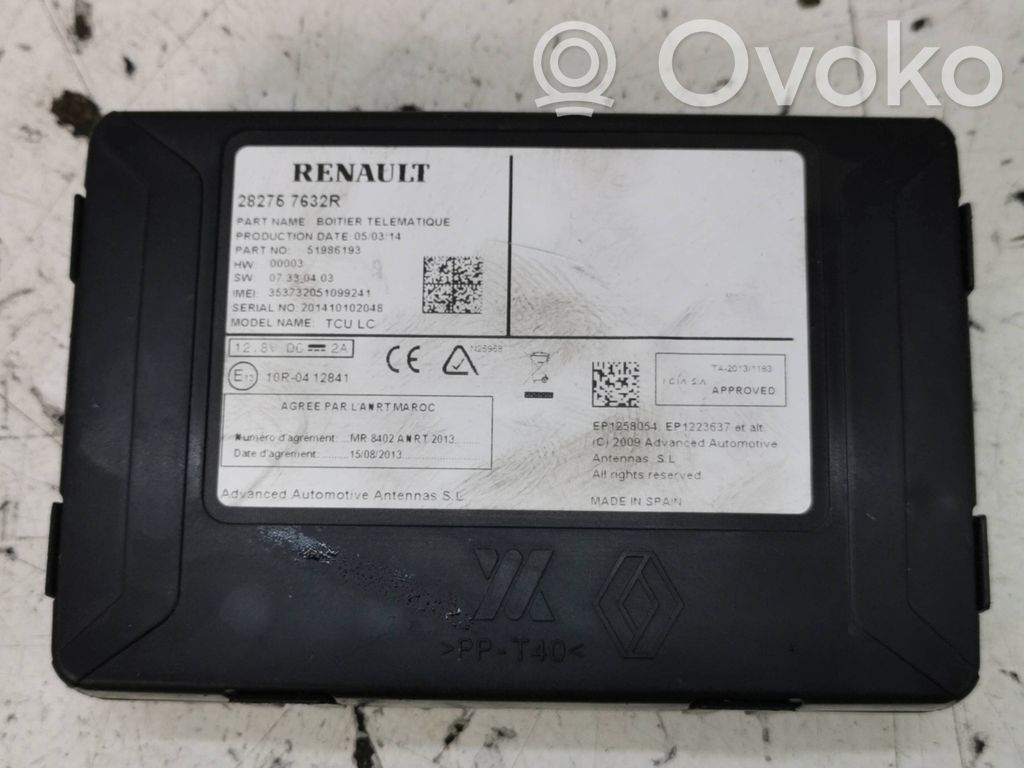 Renault Laguna III GPS navigation control unit/module 