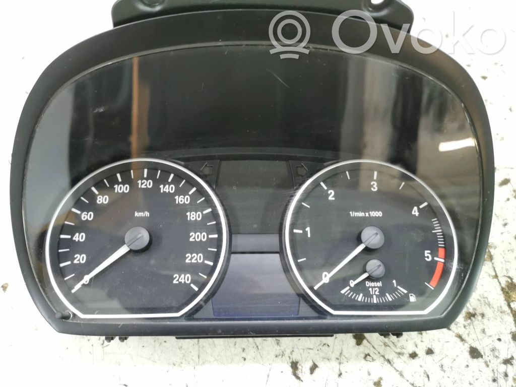 BMW 1 E81 E87 Speedometer (instrument cluster) 