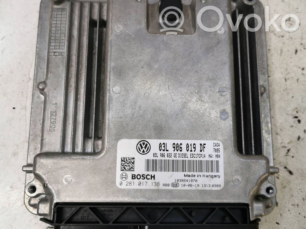 Seat Exeo (3R) Engine control unit/module 