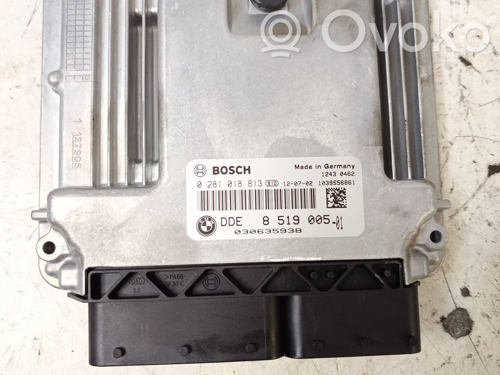 Engine control unit/module   8519005,0281018813,030635938