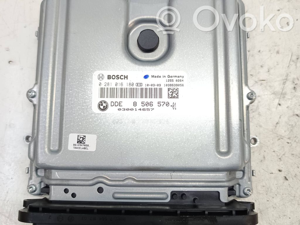 Engine control unit/module   8506570,1039S39056,0281016180,030014657