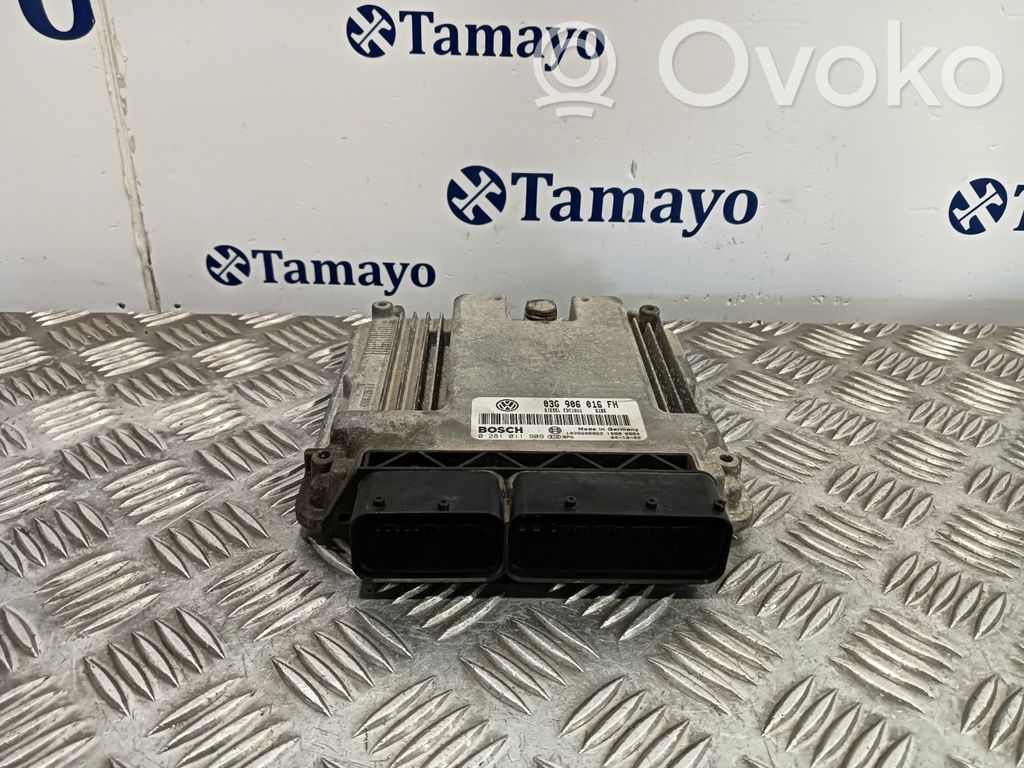 Engine control unit/module   03G906016FH,1039S06062,0281011909