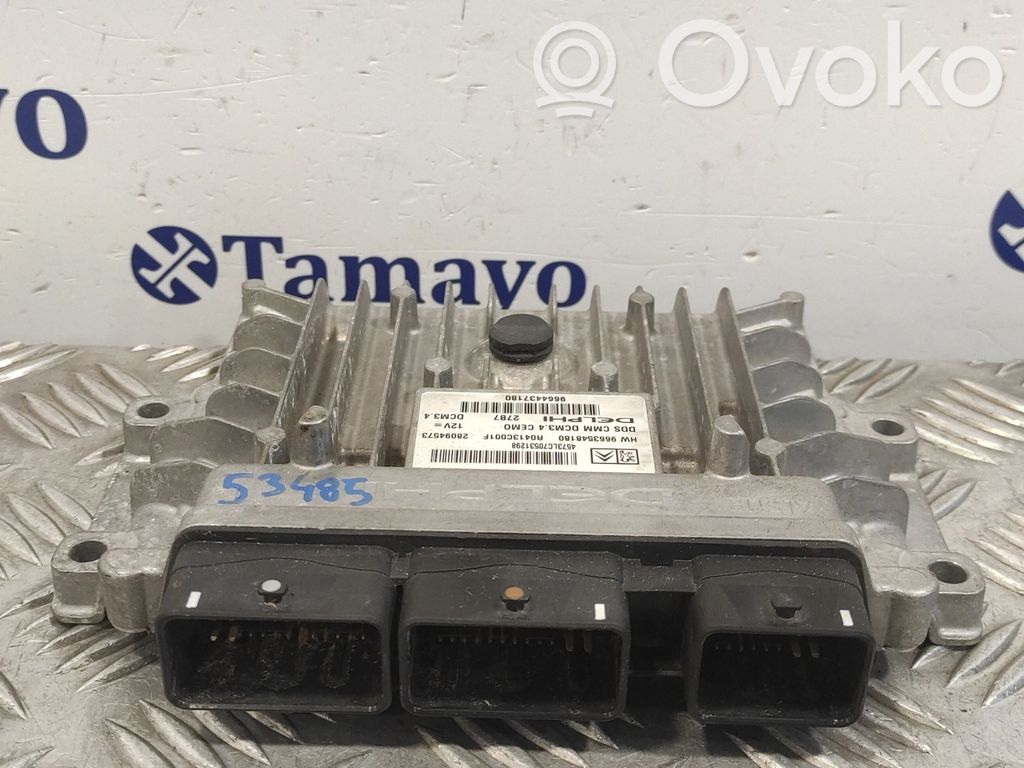 Engine control unit/module   9663548180,R0413C001F,9664437180