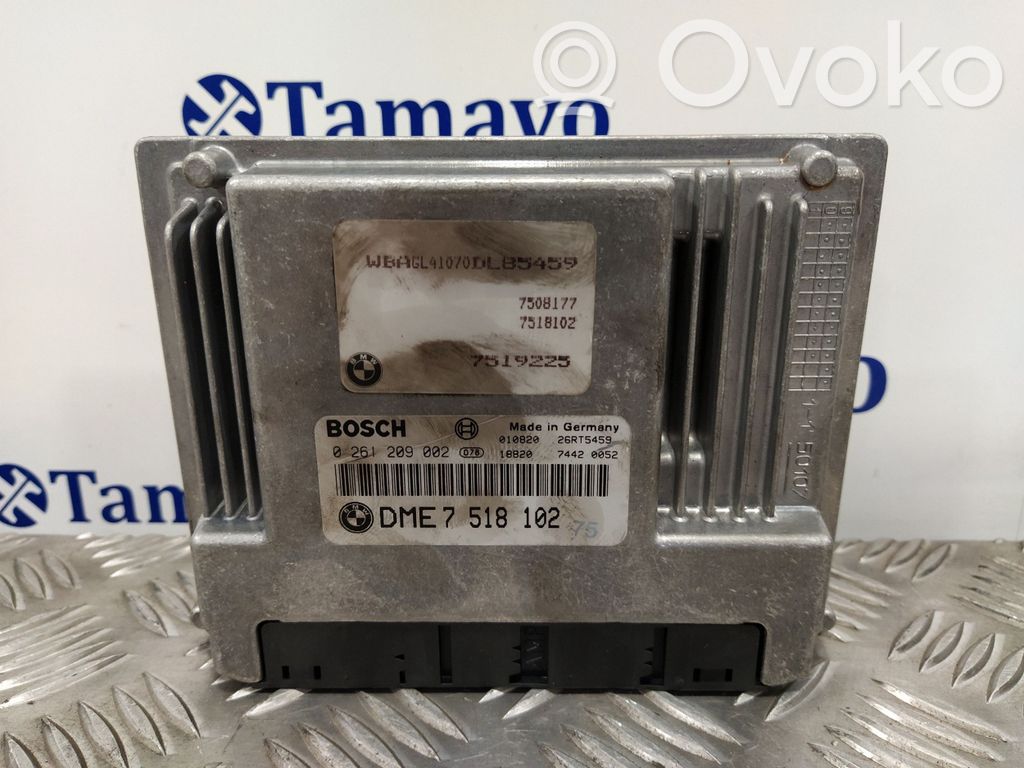 BMW 7 E65 E66 Calculateur moteur ECU 