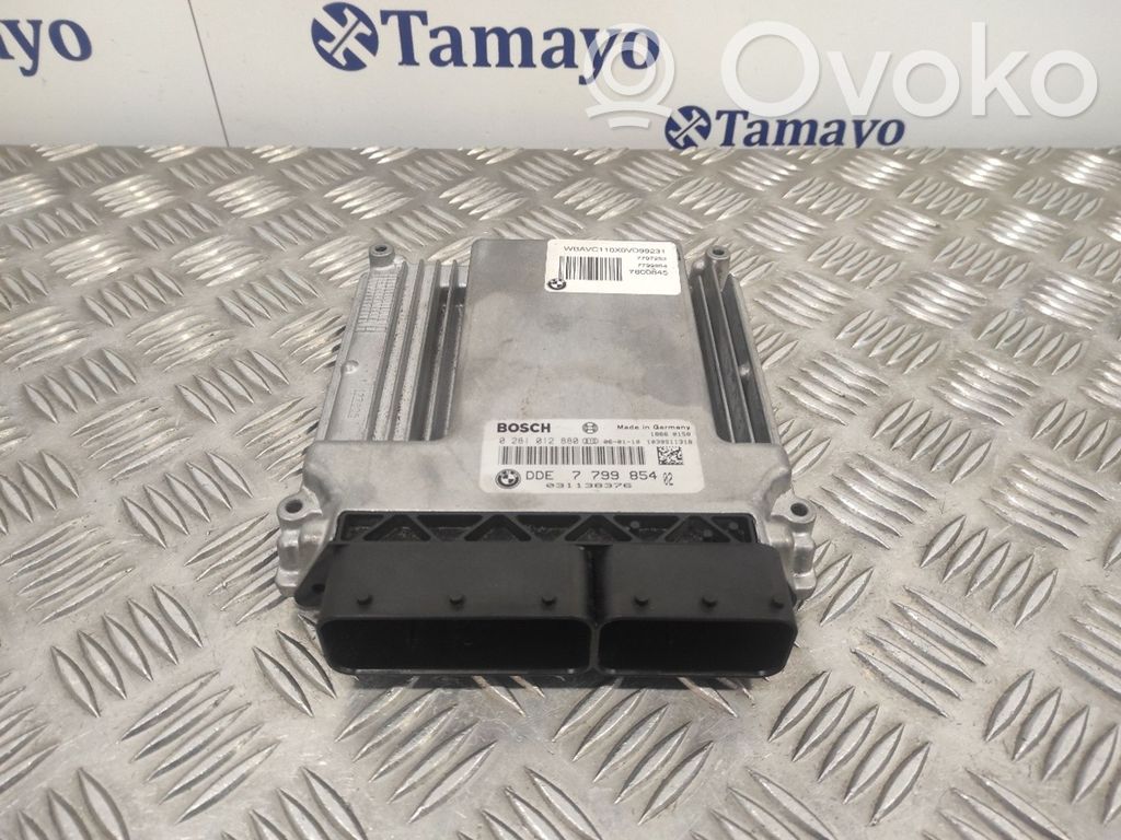Engine control unit/module   0281012880,7799854,DDE7799854