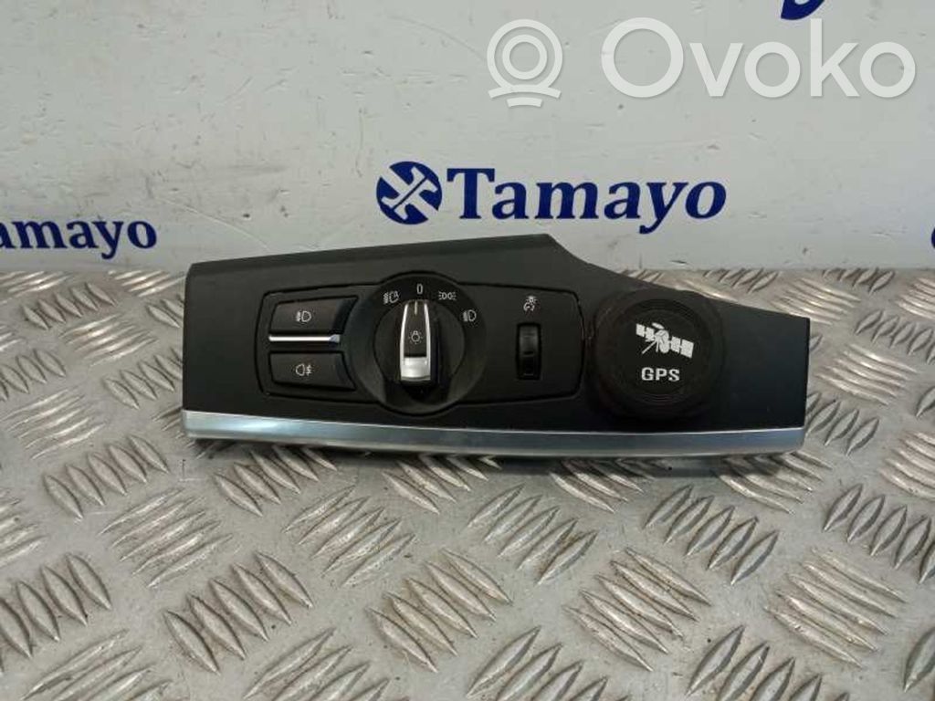 BMW X3 F25 Przycisk / Pokrętło regulacji oświetlenia deski rozdzielczej 