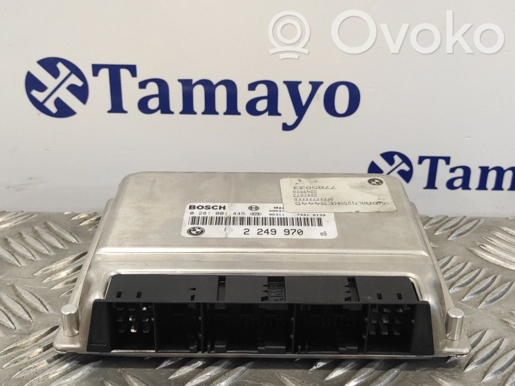 Unidad de control/módulo del motor   0281001445,7785033,2249970