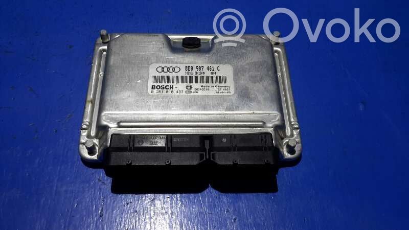 Unitate/modul de control motor   0281010493,8E0907401C