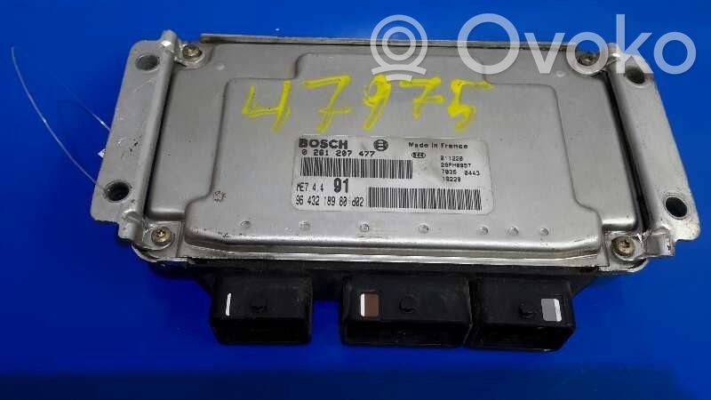 Engine control unit/module   0261207477,ME74491,9643218980