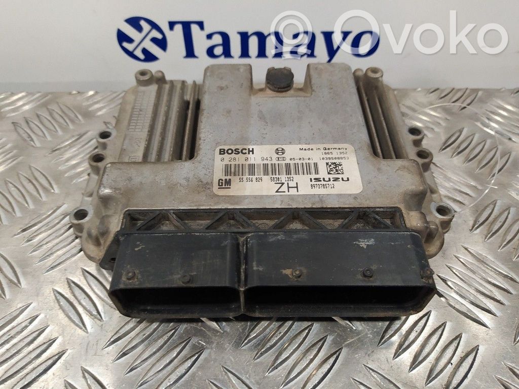 Sterownik / Moduł ECU   0281011943,55556829,8973785712