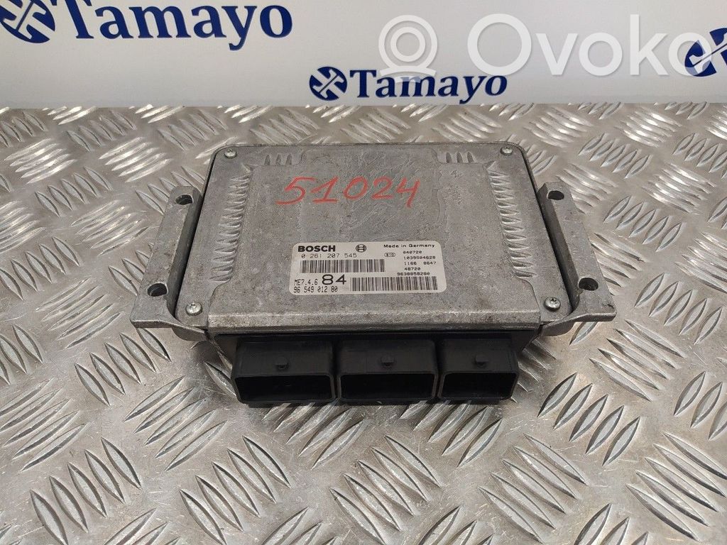 Peugeot 807 Engine control unit/module 