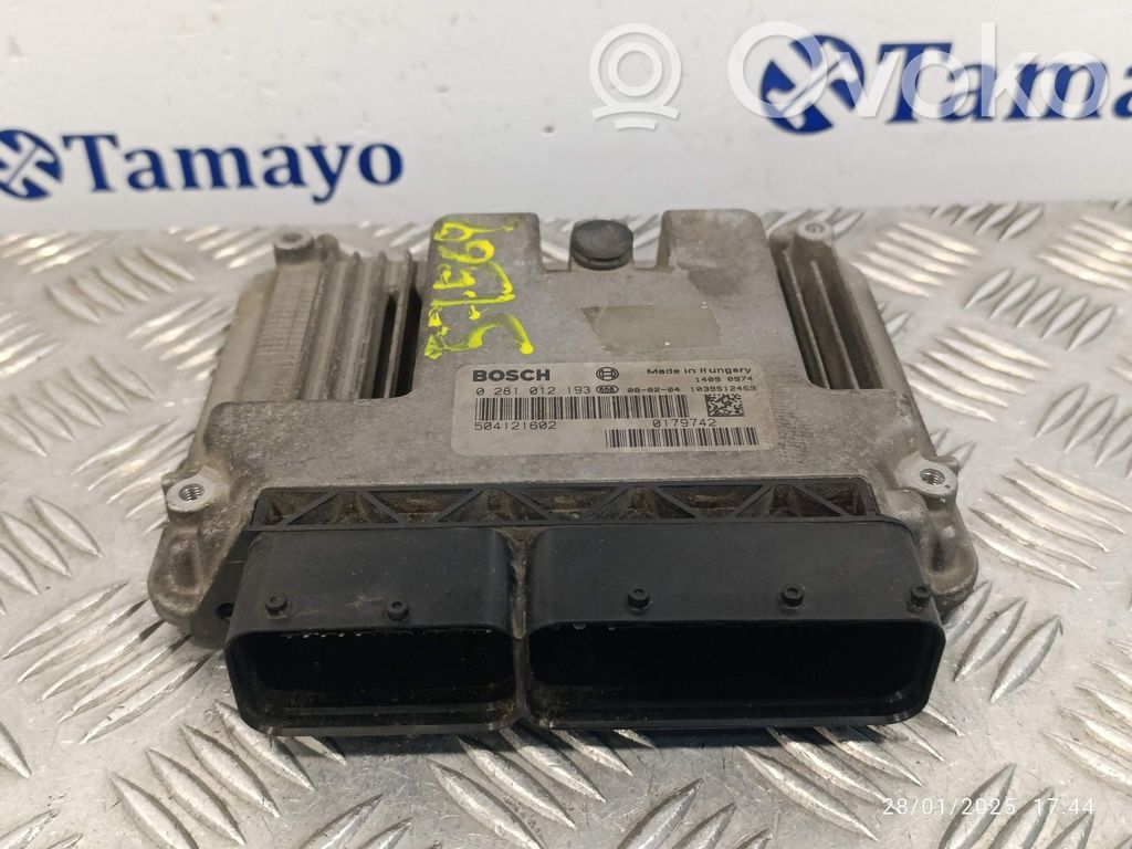 Engine control unit/module   0281012193,1039S12469,504121602