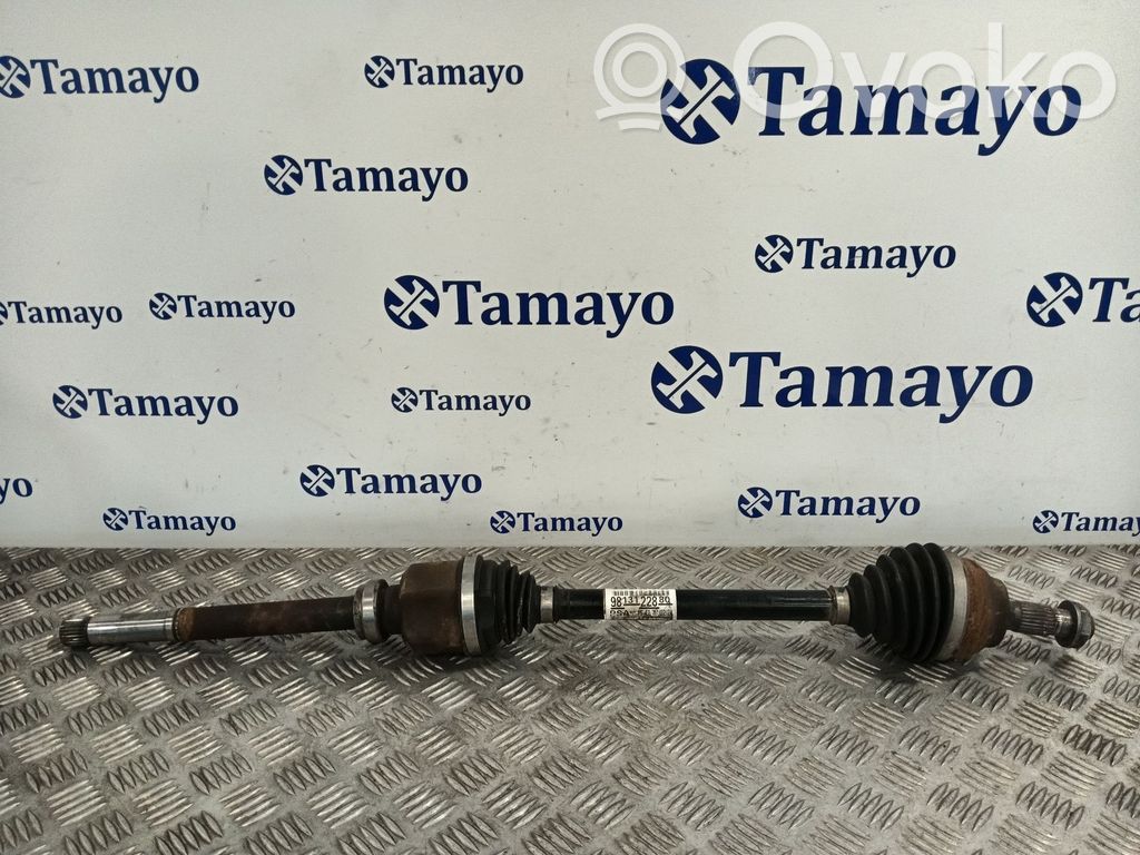 Eje de transmisión delantero   9813122880