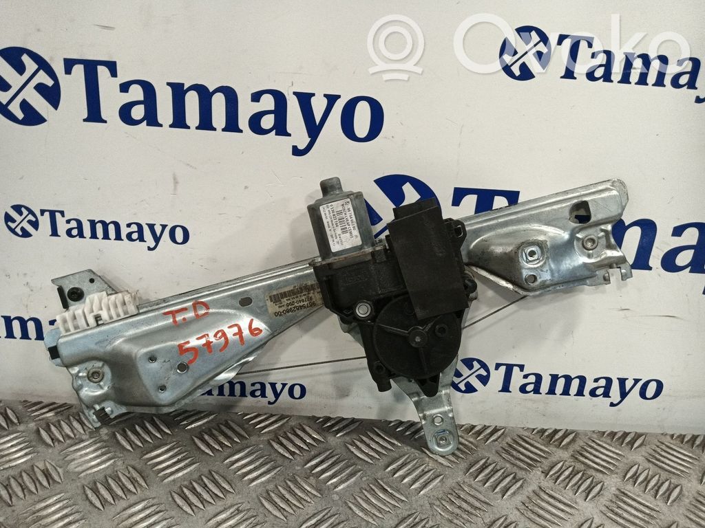 Peugeot 308 Elektryczny podnośnik szyby drzwi tylnych 
