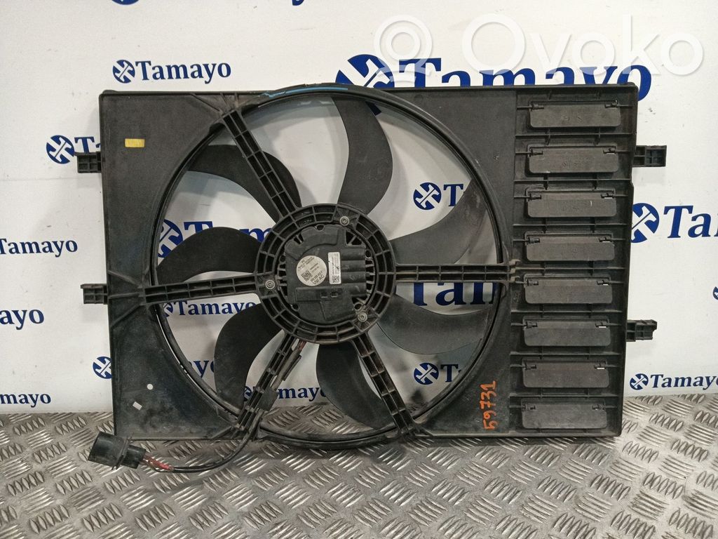 Seat Toledo IV (NH) Electric radiator cooling fan 