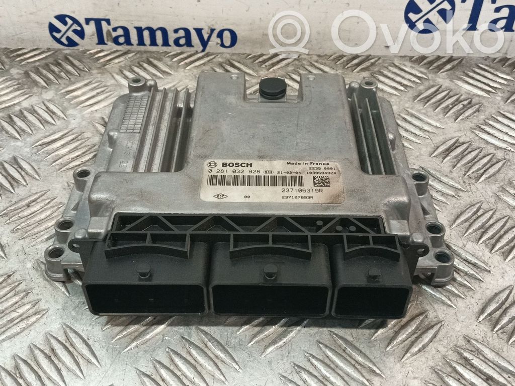 Engine control unit/module   237106319R,237107893R,0281032928