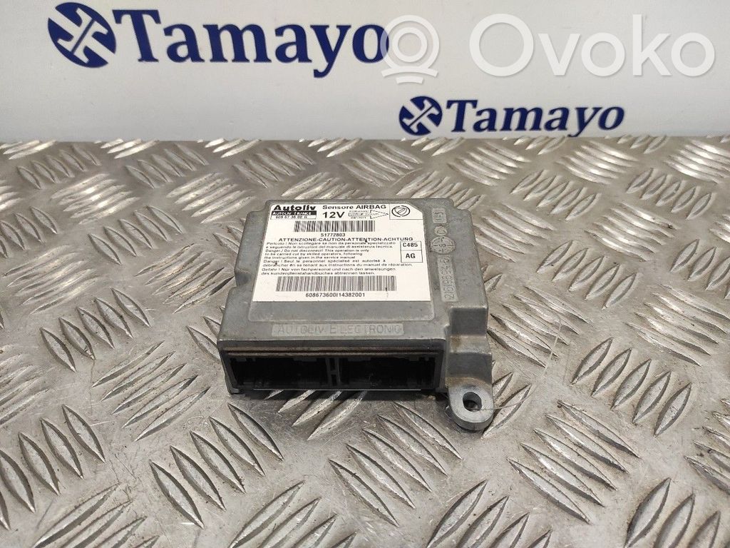 Fiat Doblo Turvatyynyn ohjainlaite/moduuli