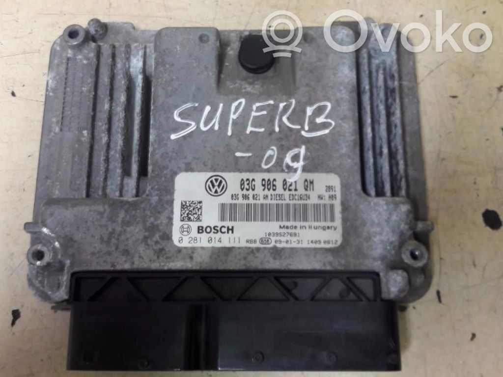 Skoda Superb B6 (3T) Other control units/modules 