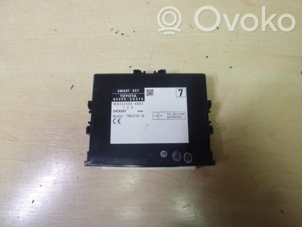 Moduł / Sterownik systemu uruchamiania bezkluczykowego   899900D070,G760,G760