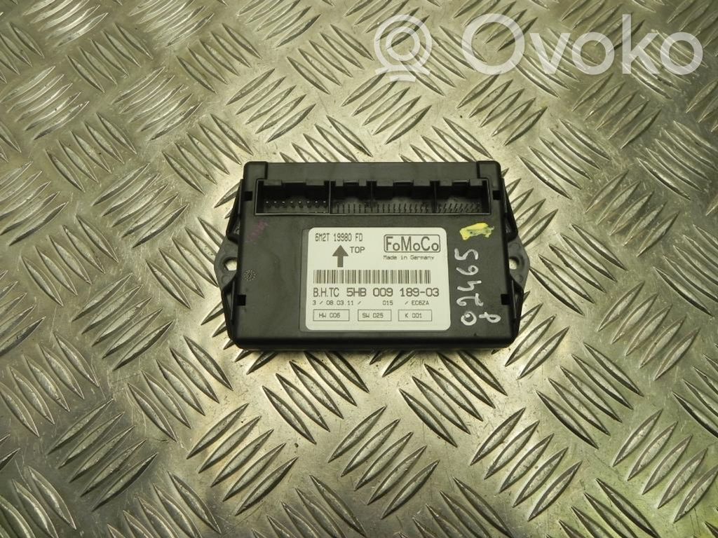 Other control units/modules   6M2T19980FD,G2465,G2465