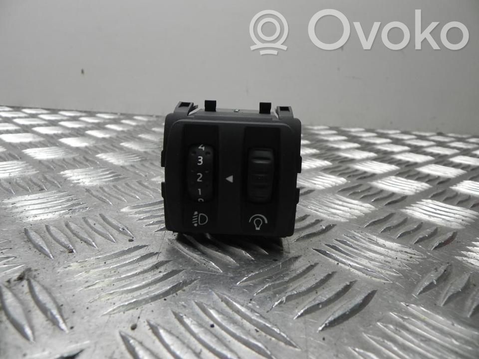 Renault Clio IV Headlight level height control switch 