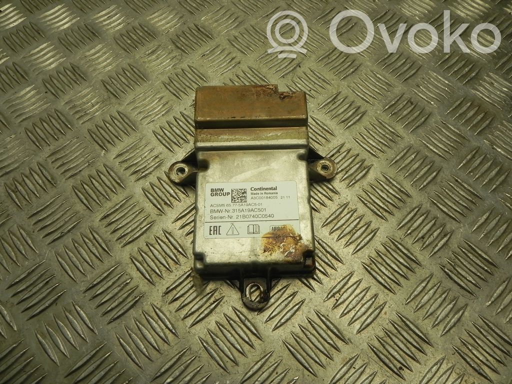 BMW 3 G20 G21 Sterownik / Moduł Airbag 