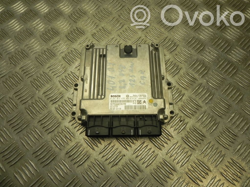 Peugeot 407 Engine control unit/module 