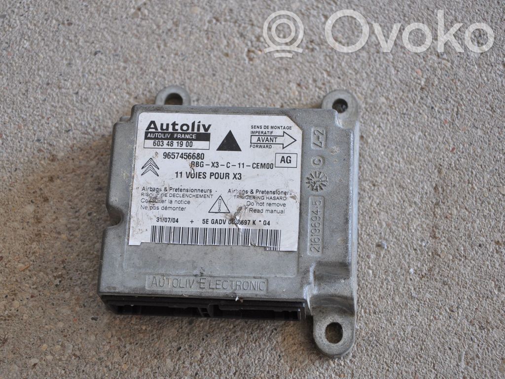 Citroen C5 Airbag control unit/module 