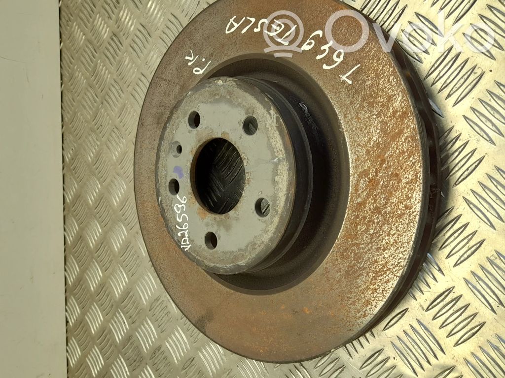 Tesla Model S Rear brake disc 