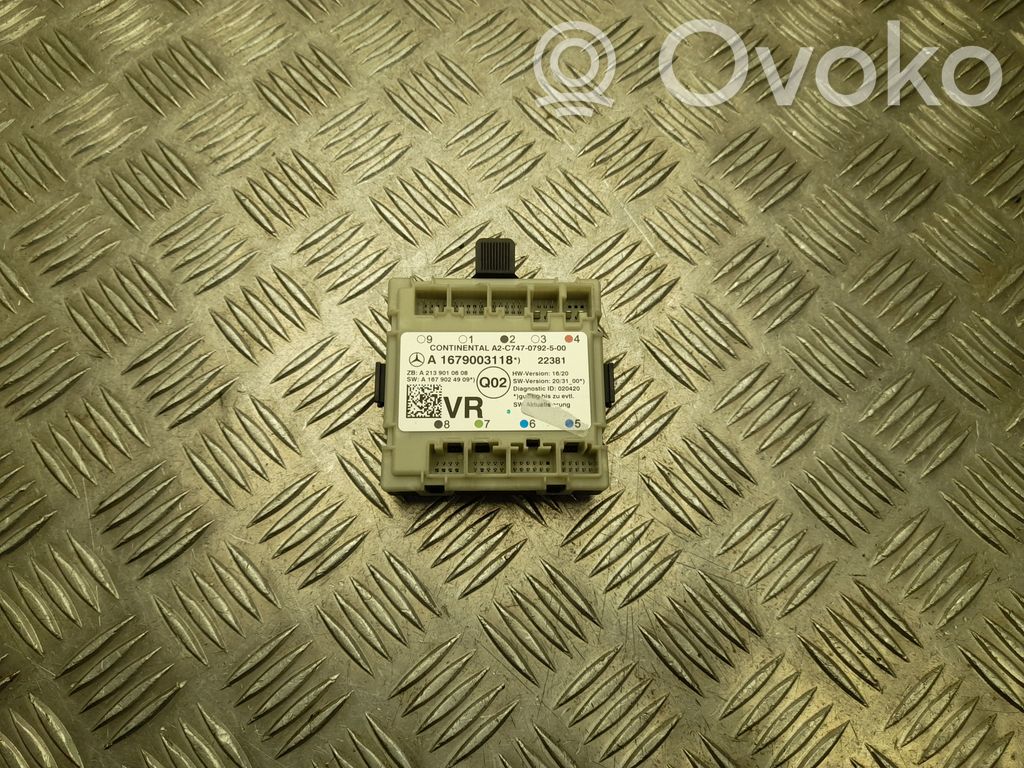 Door control unit/module   A1679003118,A1679024909,A2139010608,G6917