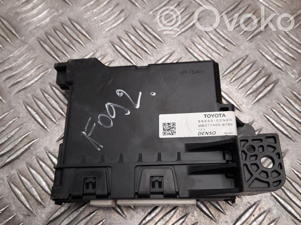 Toyota Auris E180 Climate control unit 