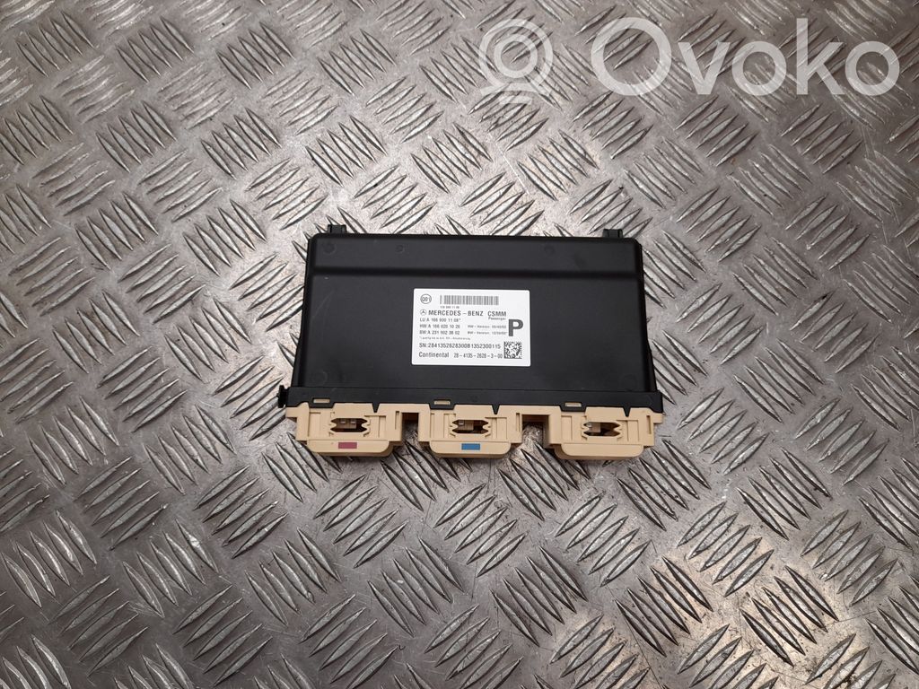 Mercedes-Benz GL X166 Moduł / Sterownik fotela 