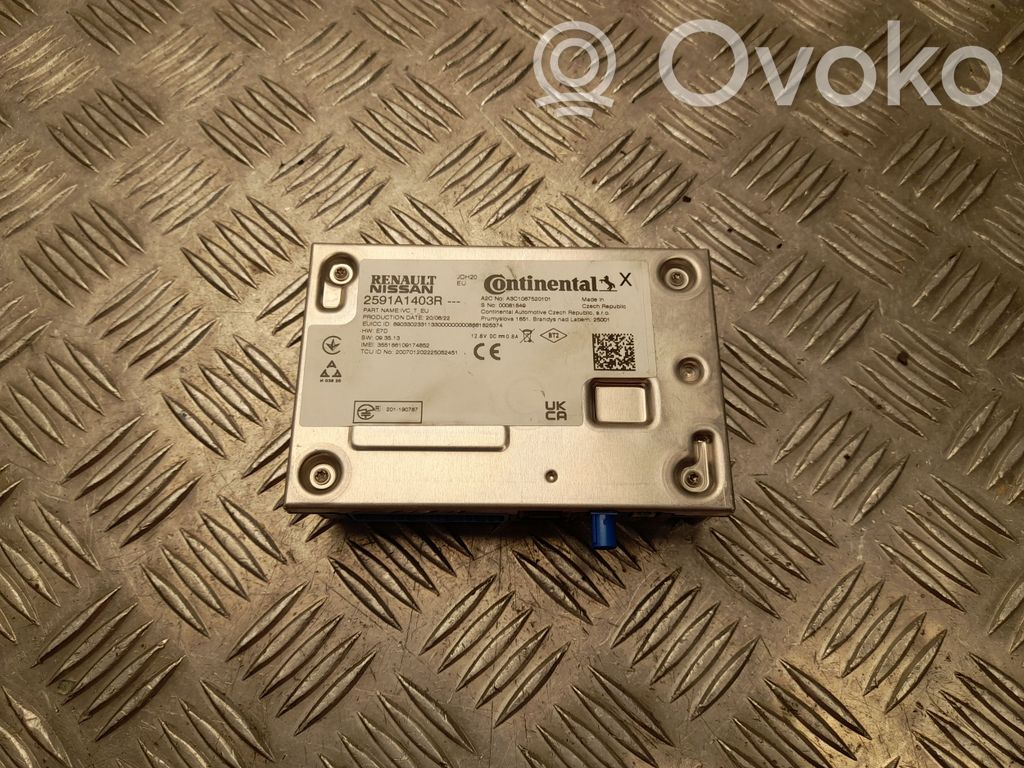 Renault Zoe Citu veidu vadības bloki / moduļi 