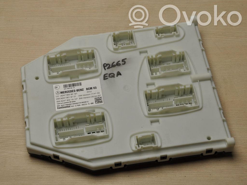Mercedes-Benz EQA Module confort 