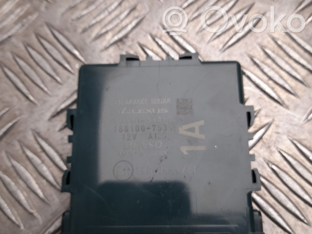Lexus ES VII XZ10 Parking PDC control unit/module 