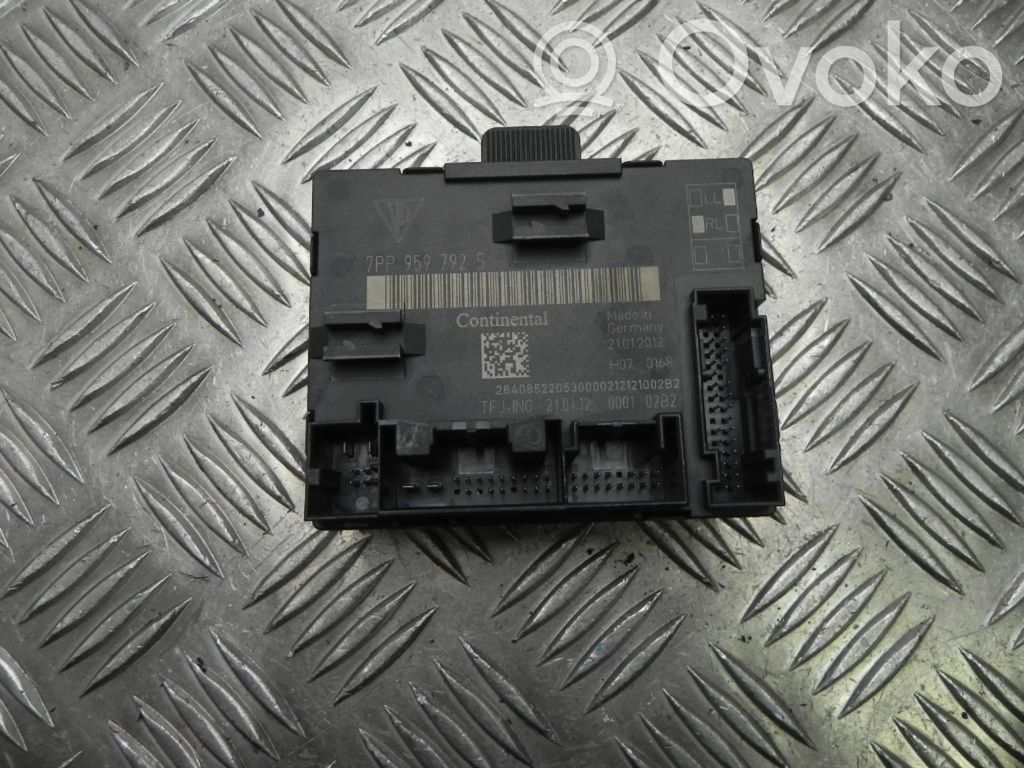 Porsche Cayenne (92A) Door control unit/module 