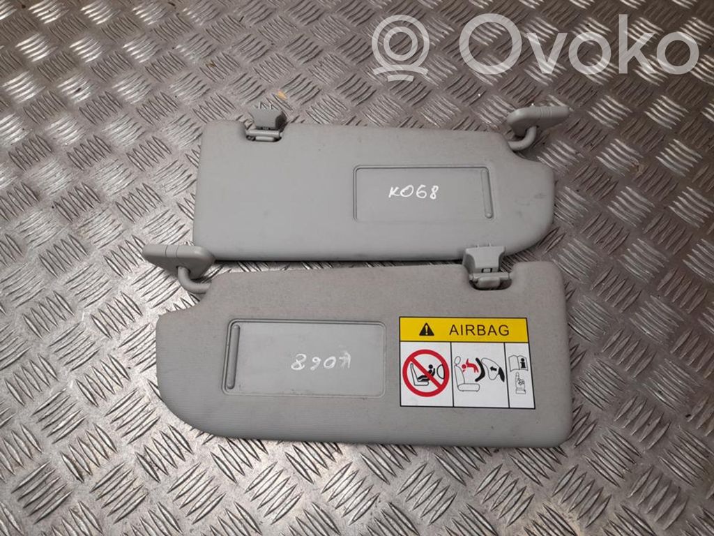 MG ZS Sun visor 