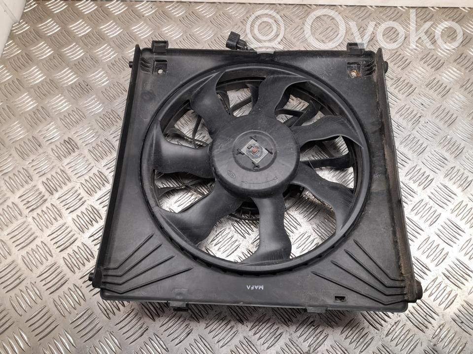 Tesla Model S Radiator cooling fan shroud 