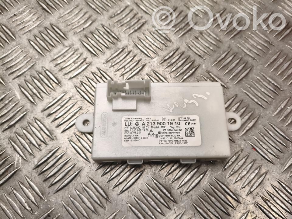 Mercedes-Benz E W213 Alte unități/module de control 