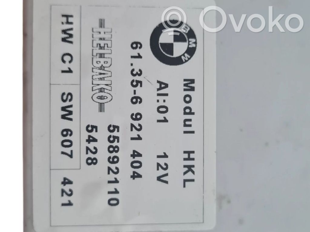 BMW 7 E65 E66 Tailgate/trunk control unit/module 