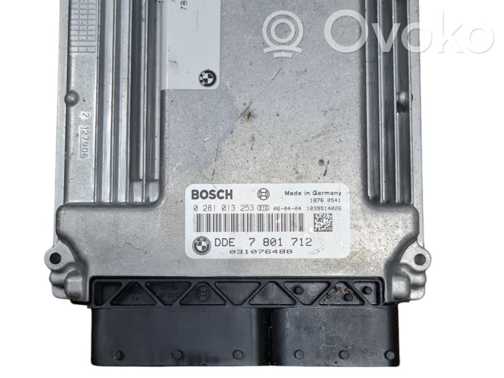 BMW 7 E65 E66 Engine control unit/module 