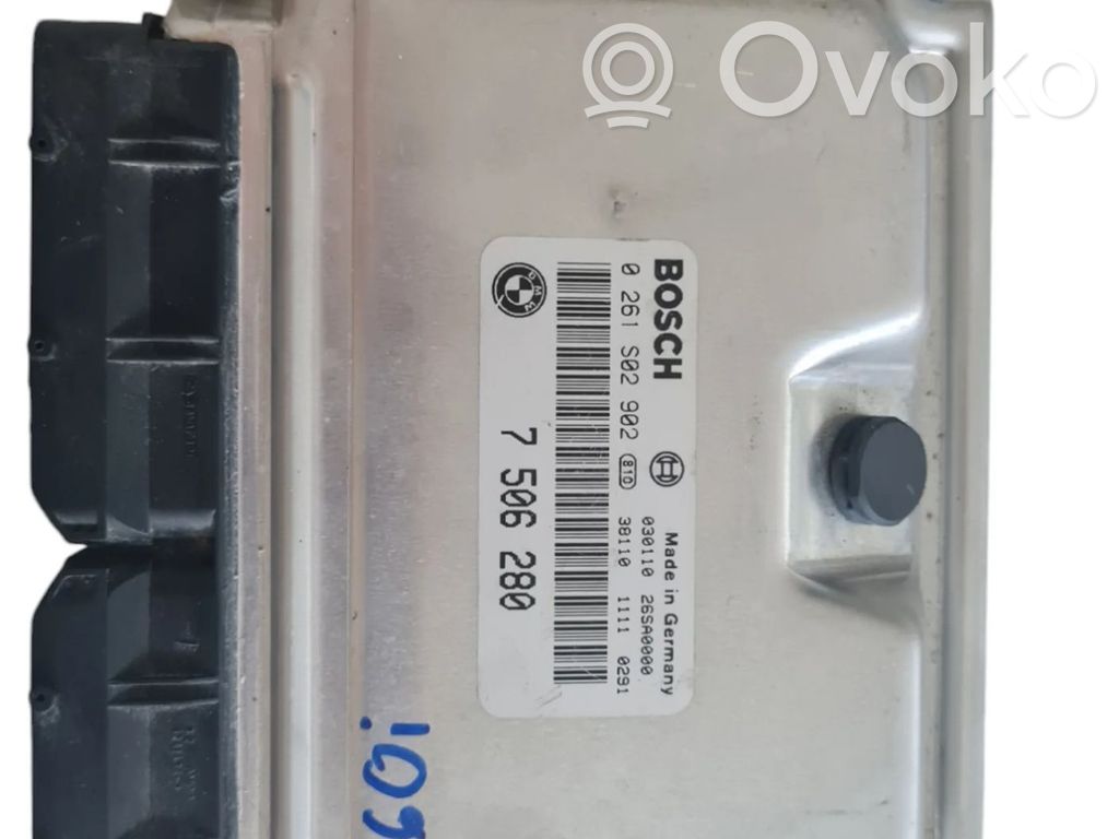 BMW 7 E65 E66 Engine control unit/module 