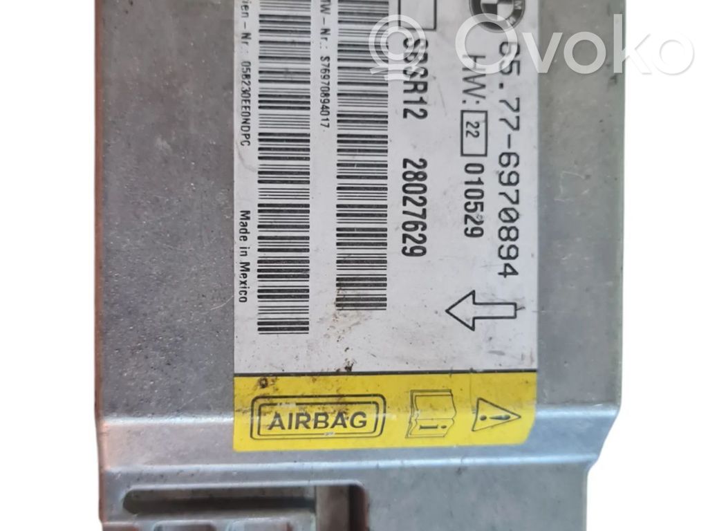 Airbag control unit/module   65776970894
